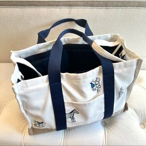 Hermes Style nappy bag tote mommy bag